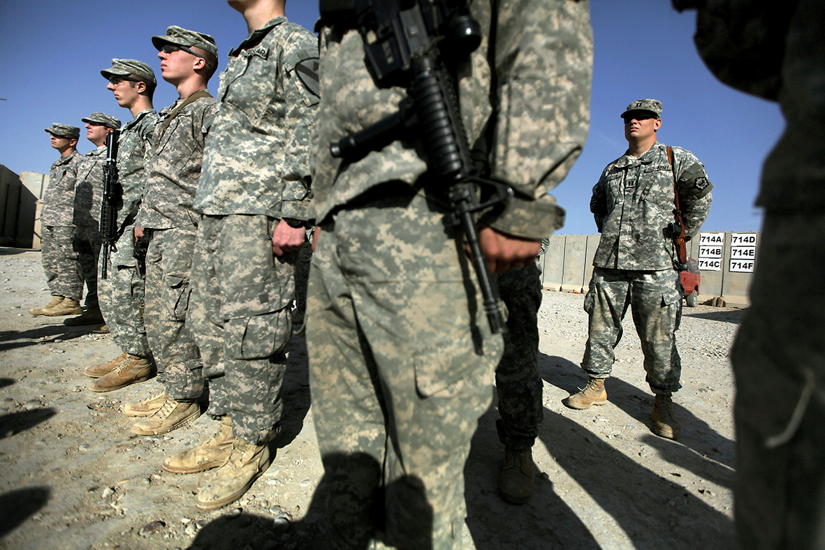 Soldiers from the 3rd Brigade