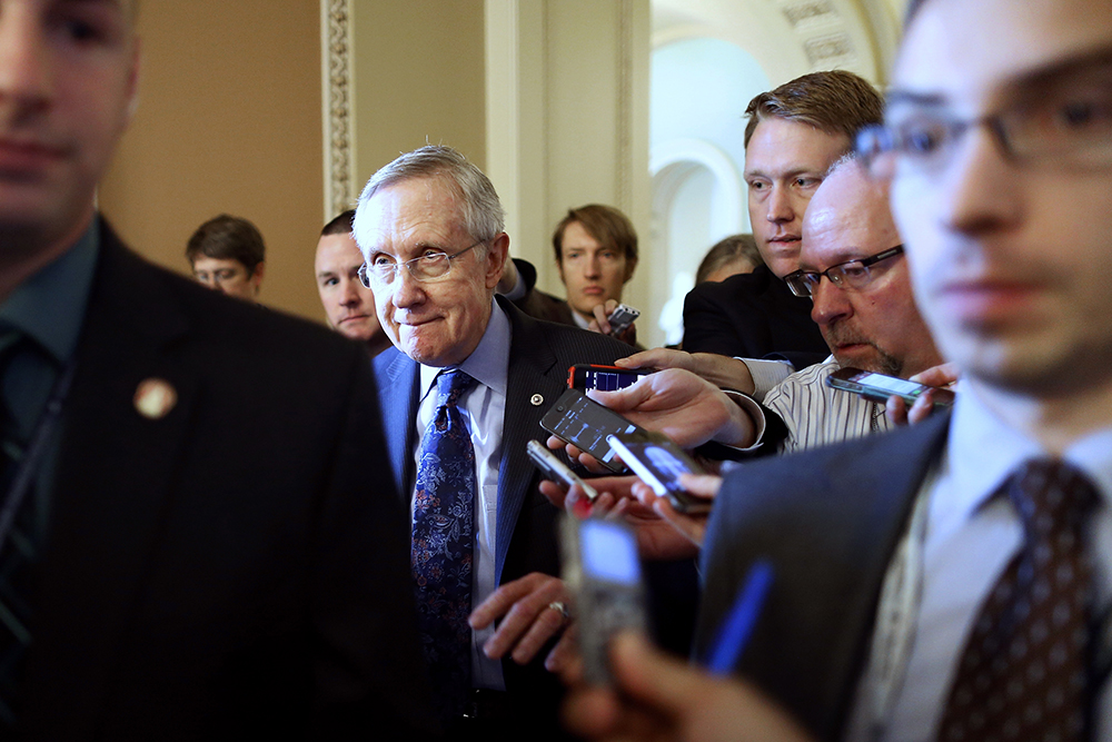Hodiny tikají čím dál rychleji  (Harry Reid)
