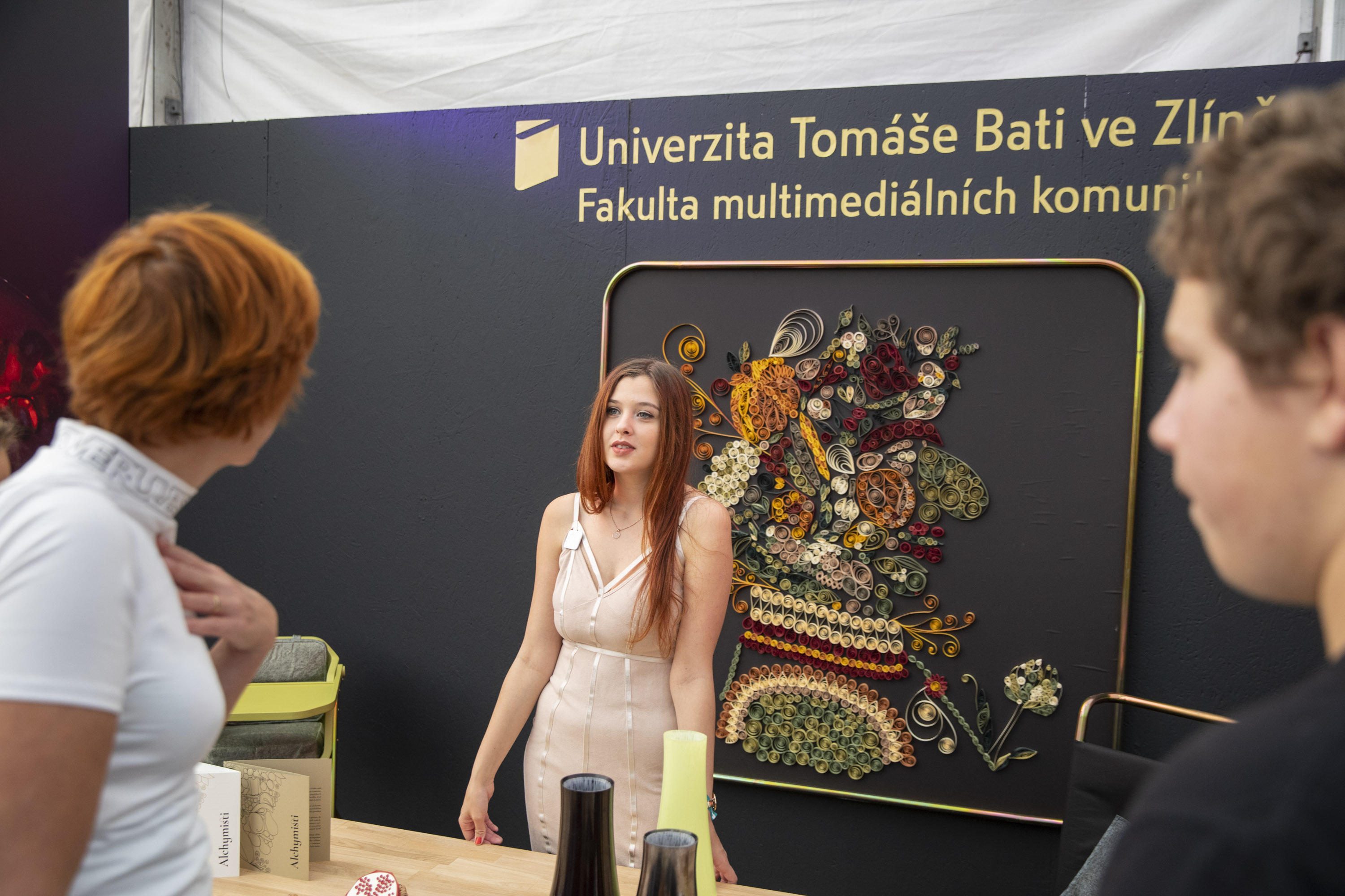 ...a další školní expozice. 