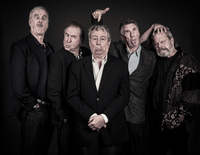 Monty Python před údajně posledním vystoupení vůbec, 2014