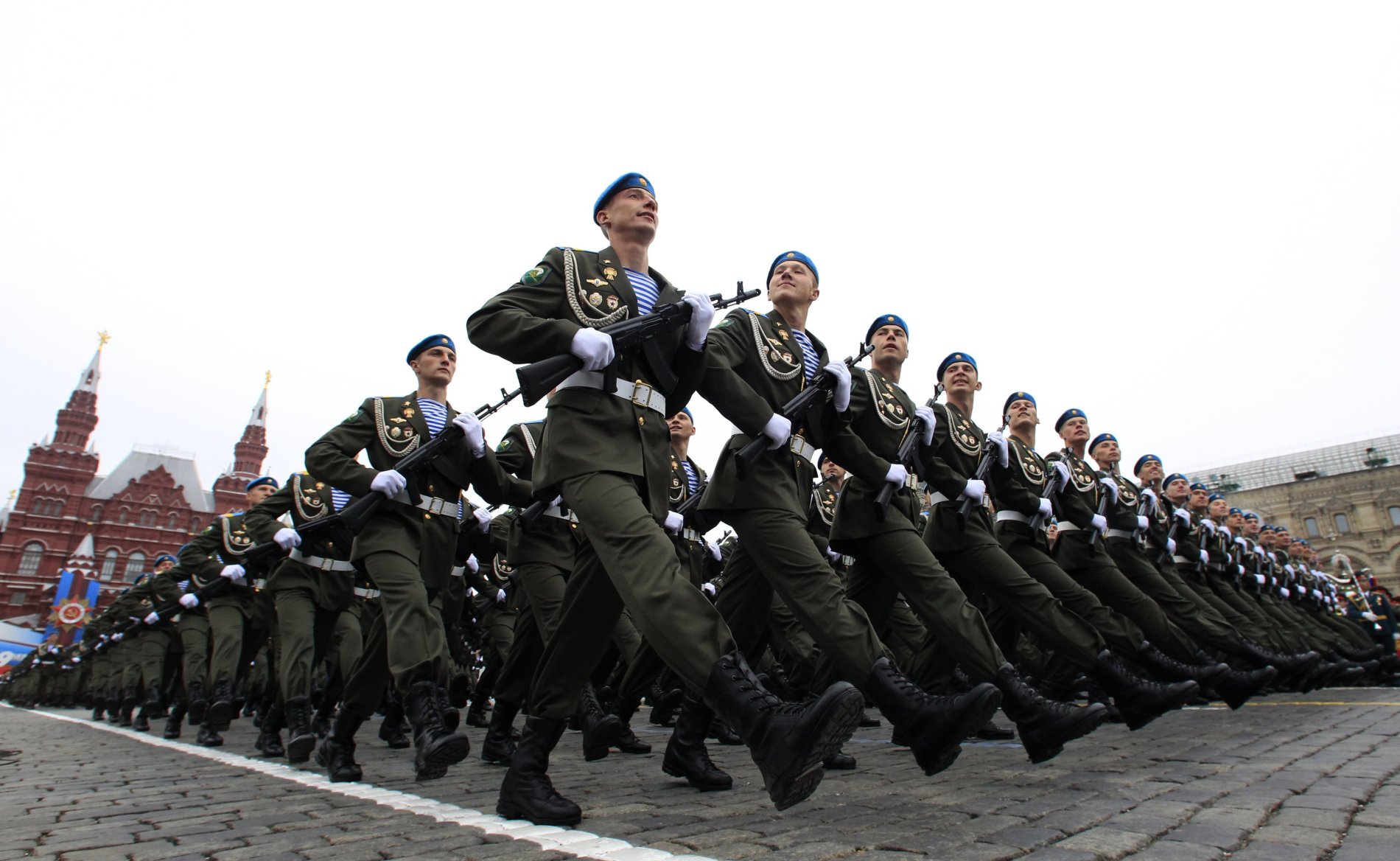 Vojenská přehlídka v Moskvě