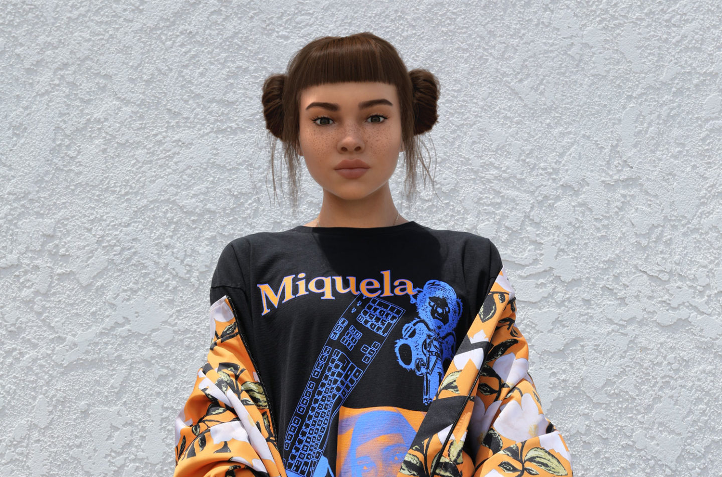 Lil Miguela, virtuální influencerka; ilustrační foto