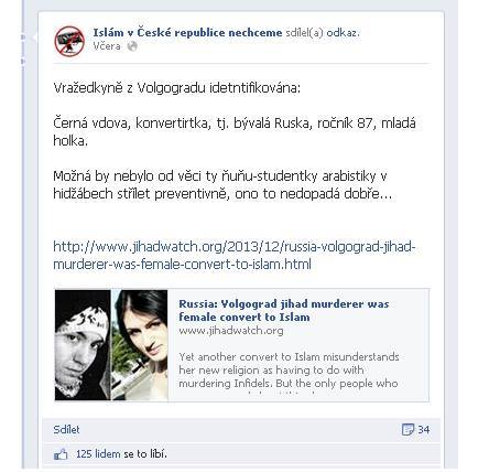 Takový normální islamofobní den.