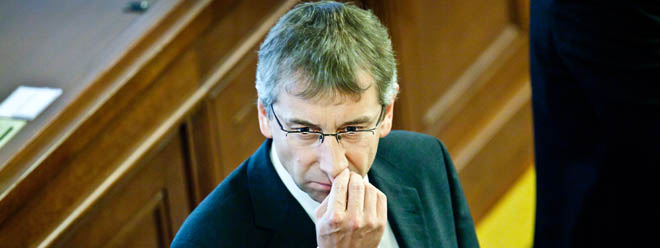 Chytám se za nos a ustupuji. Ale ne kvůli včerejším protestům (ministr práce Jaromír Drábek)
