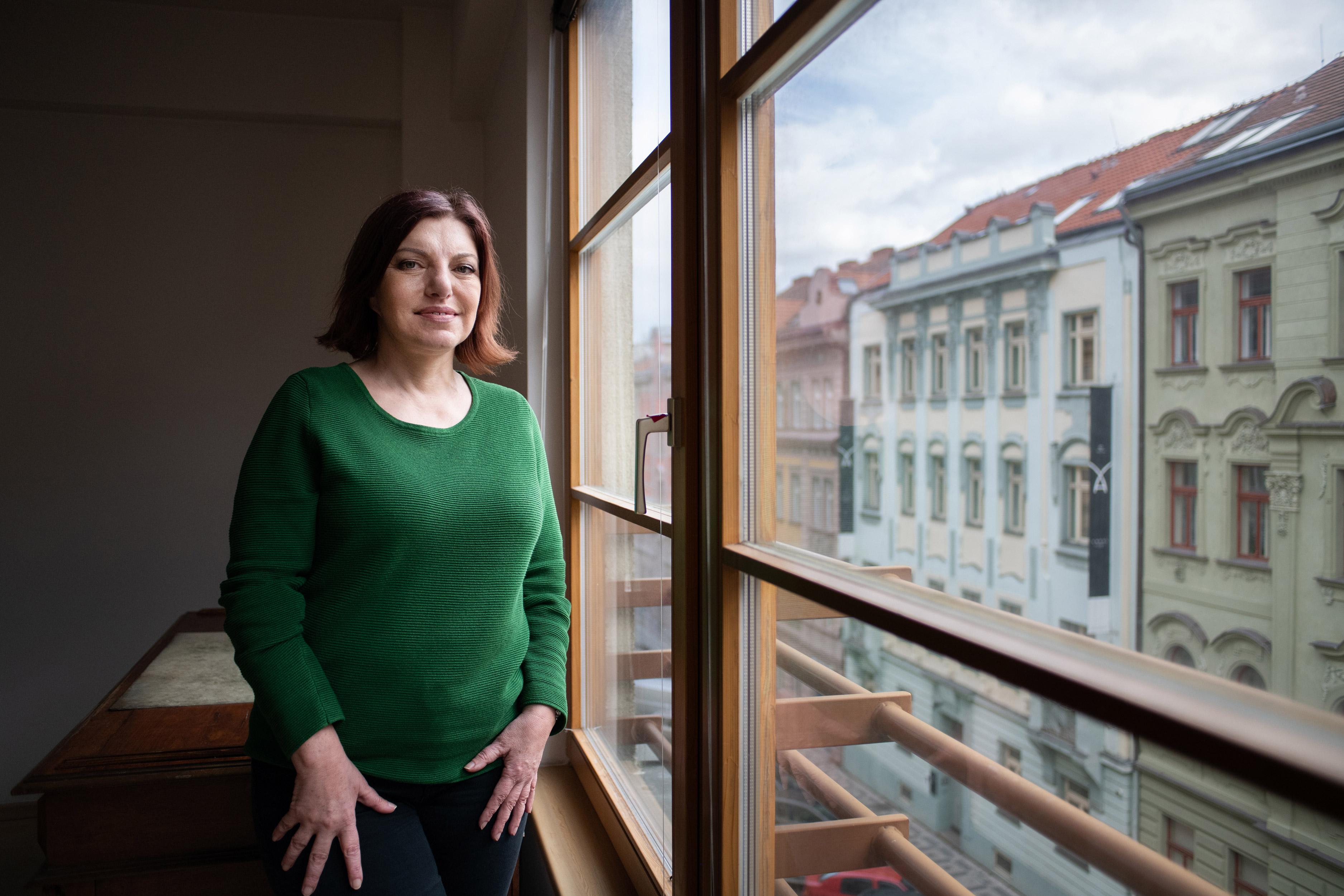 Alena Mornštajnová, spisovatelka, únor 2020