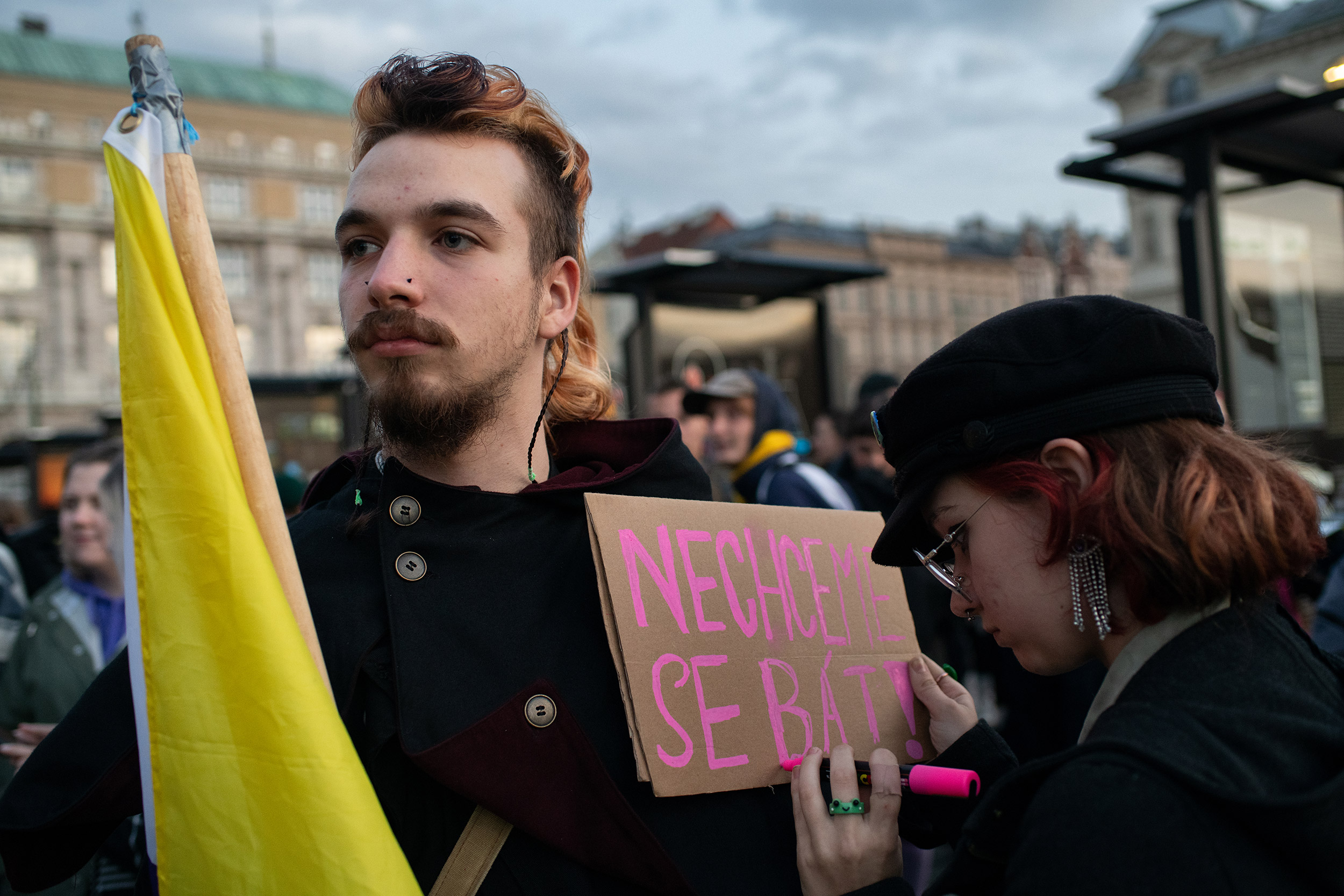 Náměstí Jana Palacha, Praha, 21.10.2022