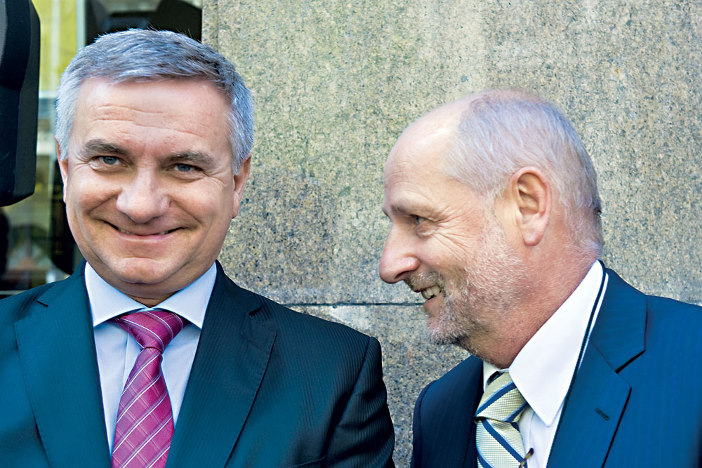 Kancléř s Jiřím Balvínem