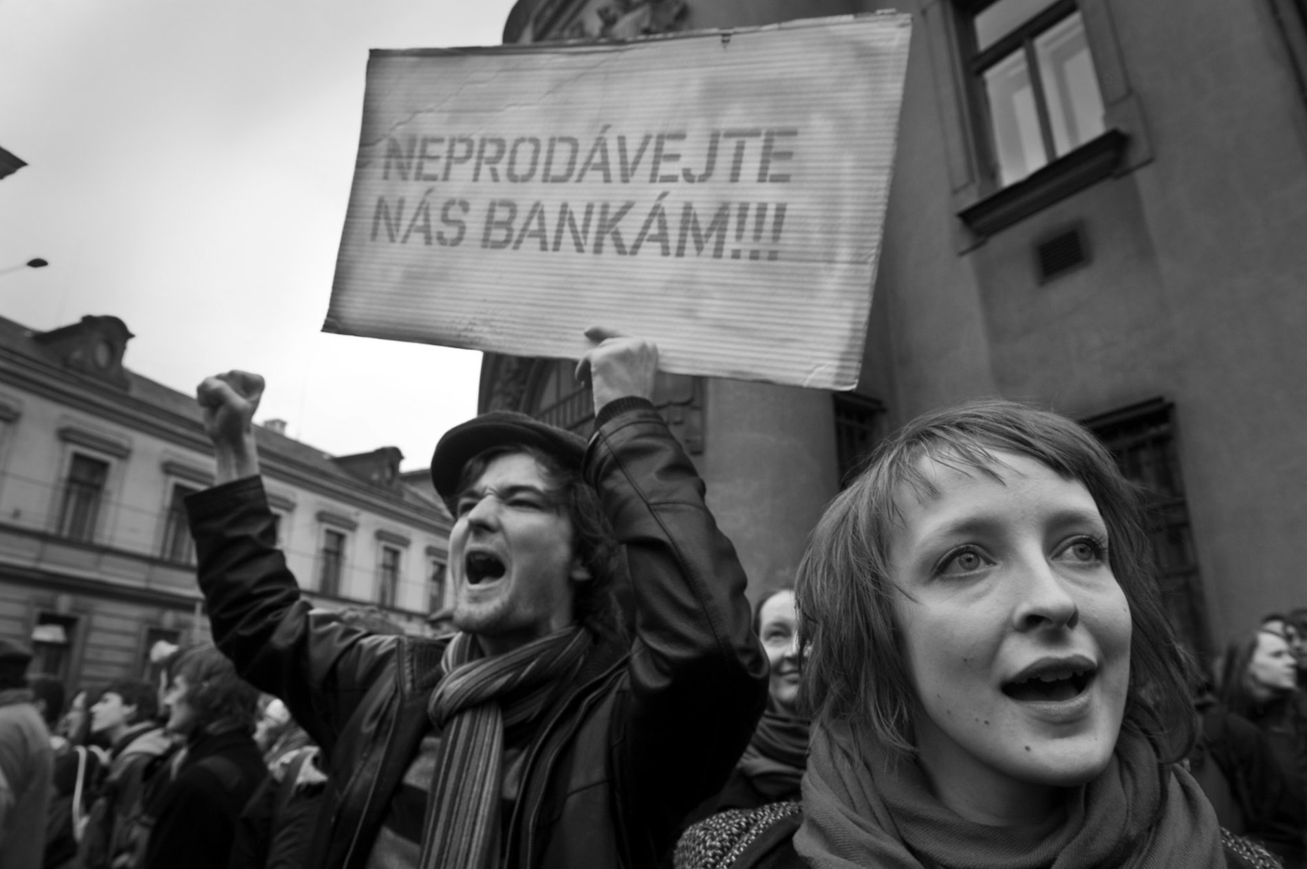 Série demonstrací pod názvem Týden neklidu, únor, 2012