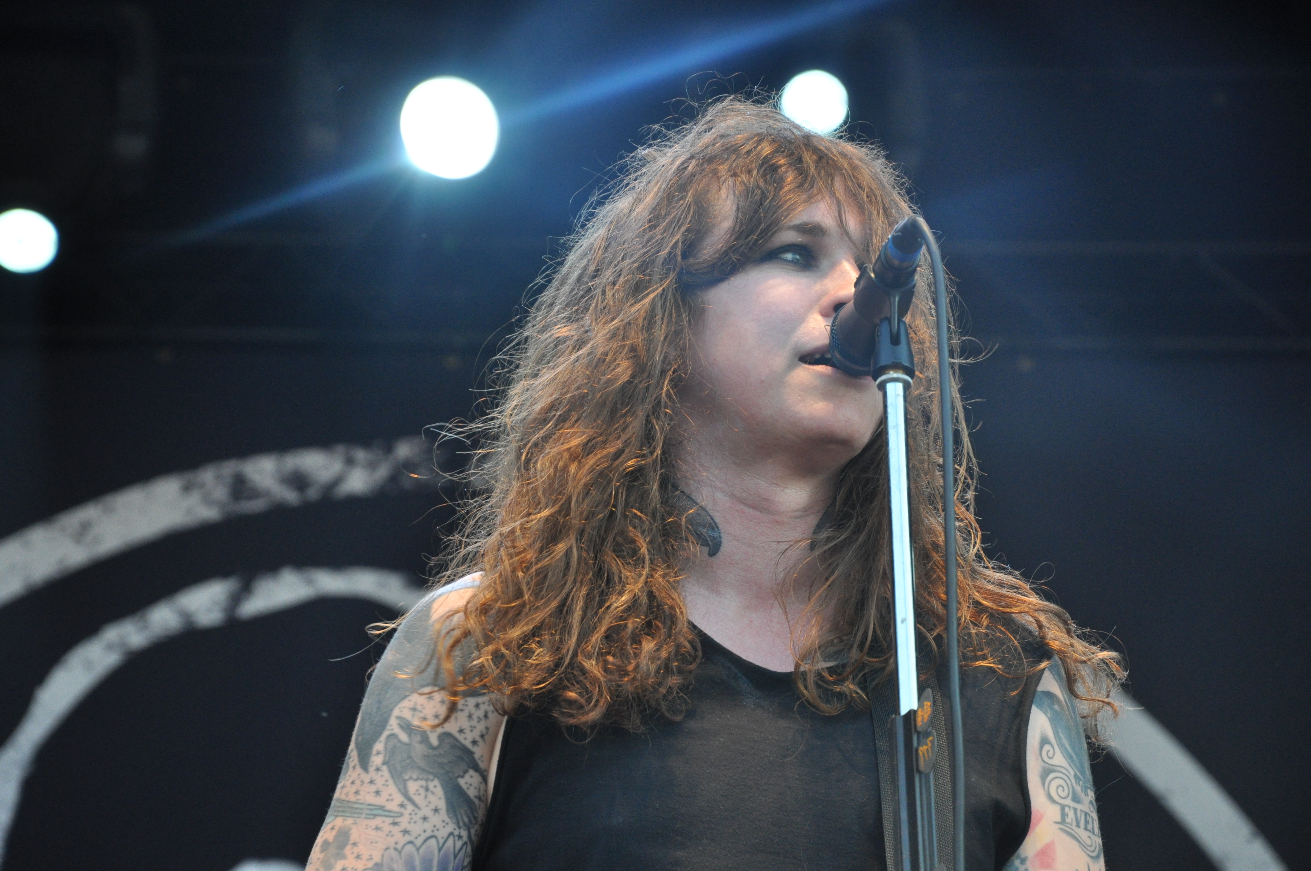 Laura Jane Grace, zpěvačka punk rockové kapely Against Me!