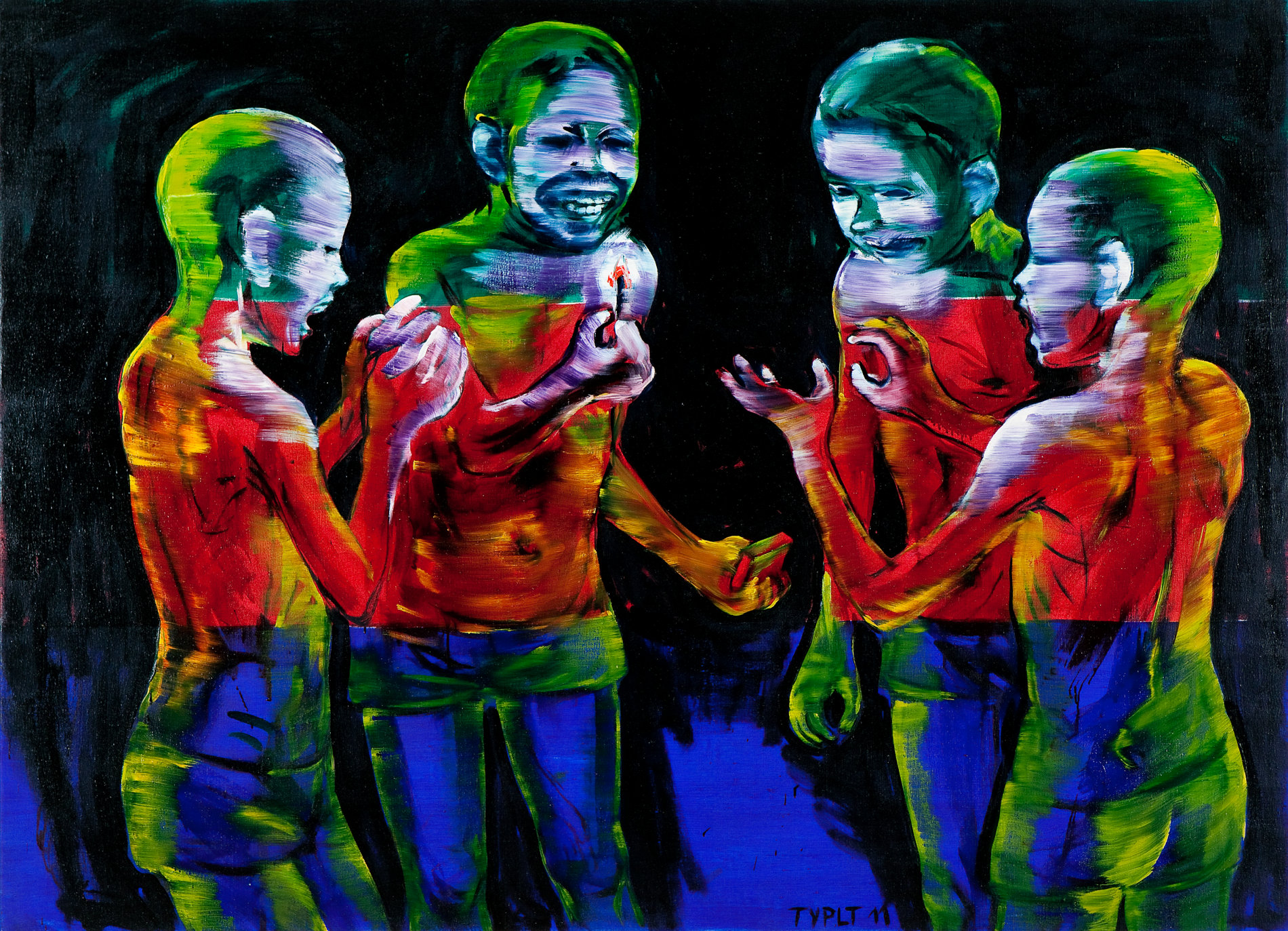 Noční výjev (Lubomír Typlt, 2011)