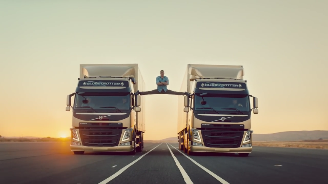 Jean-Claude Van Damme a Volvo