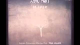 Arvo Pärt - Da Pacem - Paul Hillier - Estonian Philharmonic Chamber Choir