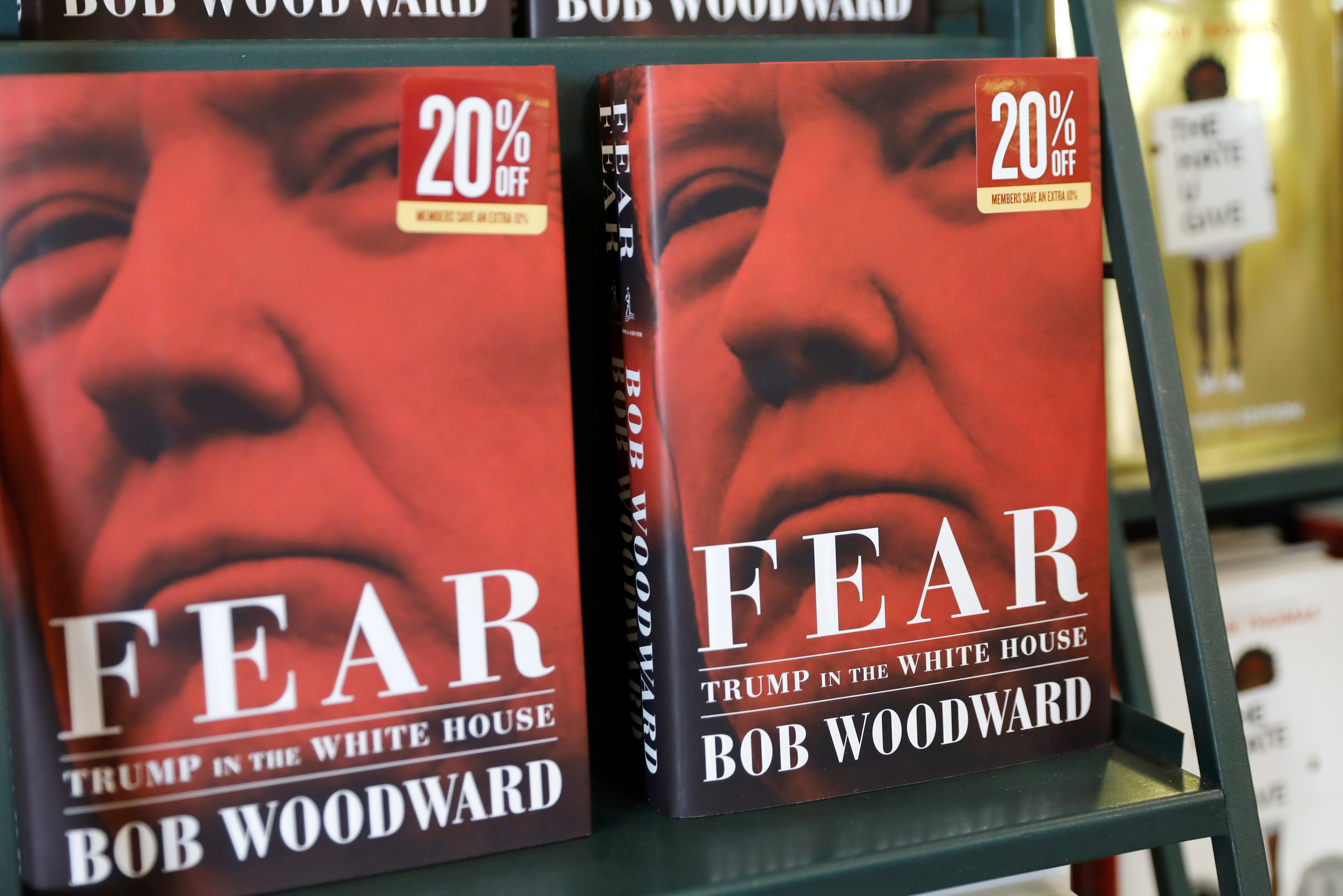 Strach, nová Woodwardova kniha pojednává o prezidentu trumpoci