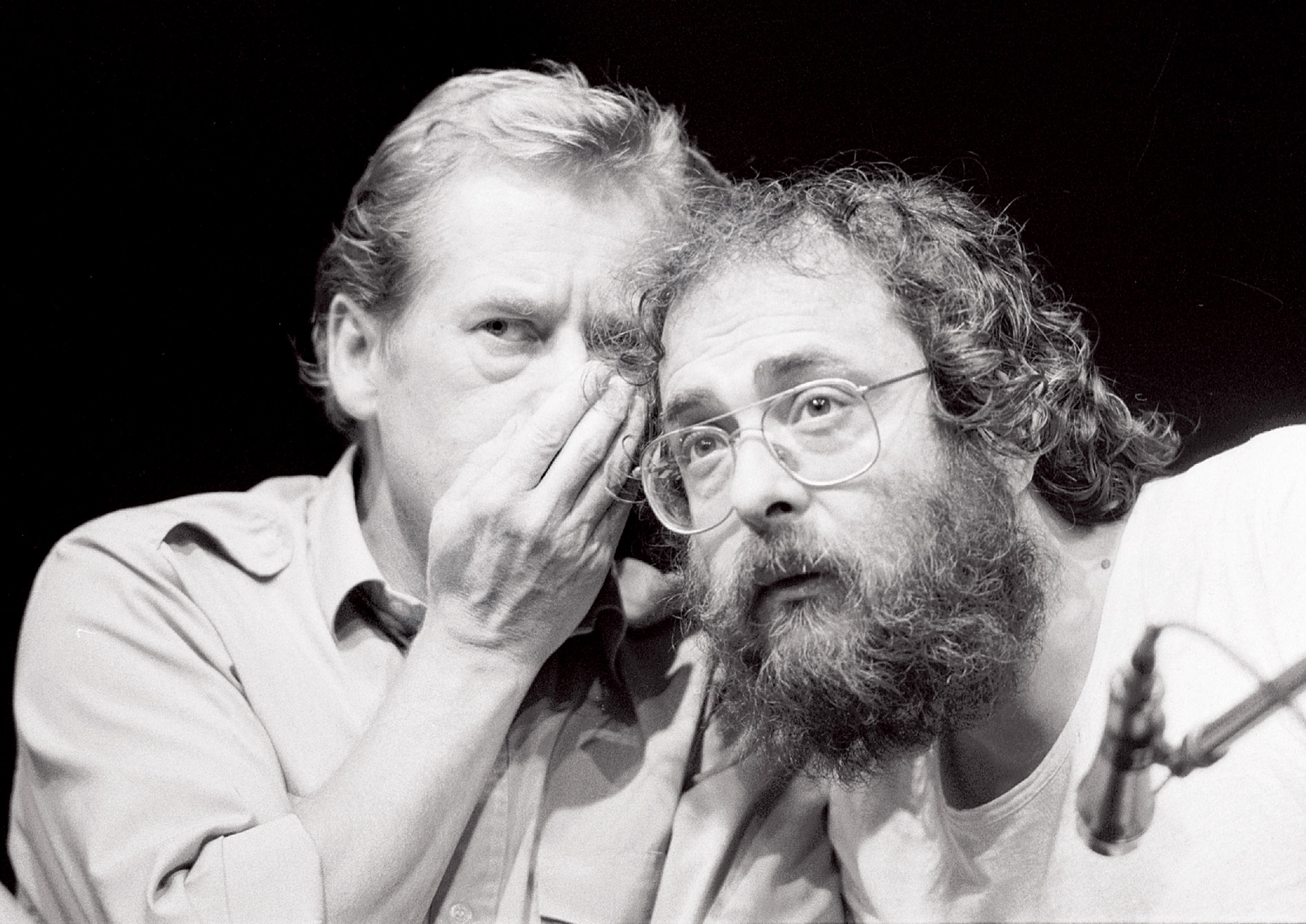 Václav Havel a Vladimír Hanzel