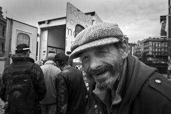 Prague homeless by Karel Cudlín