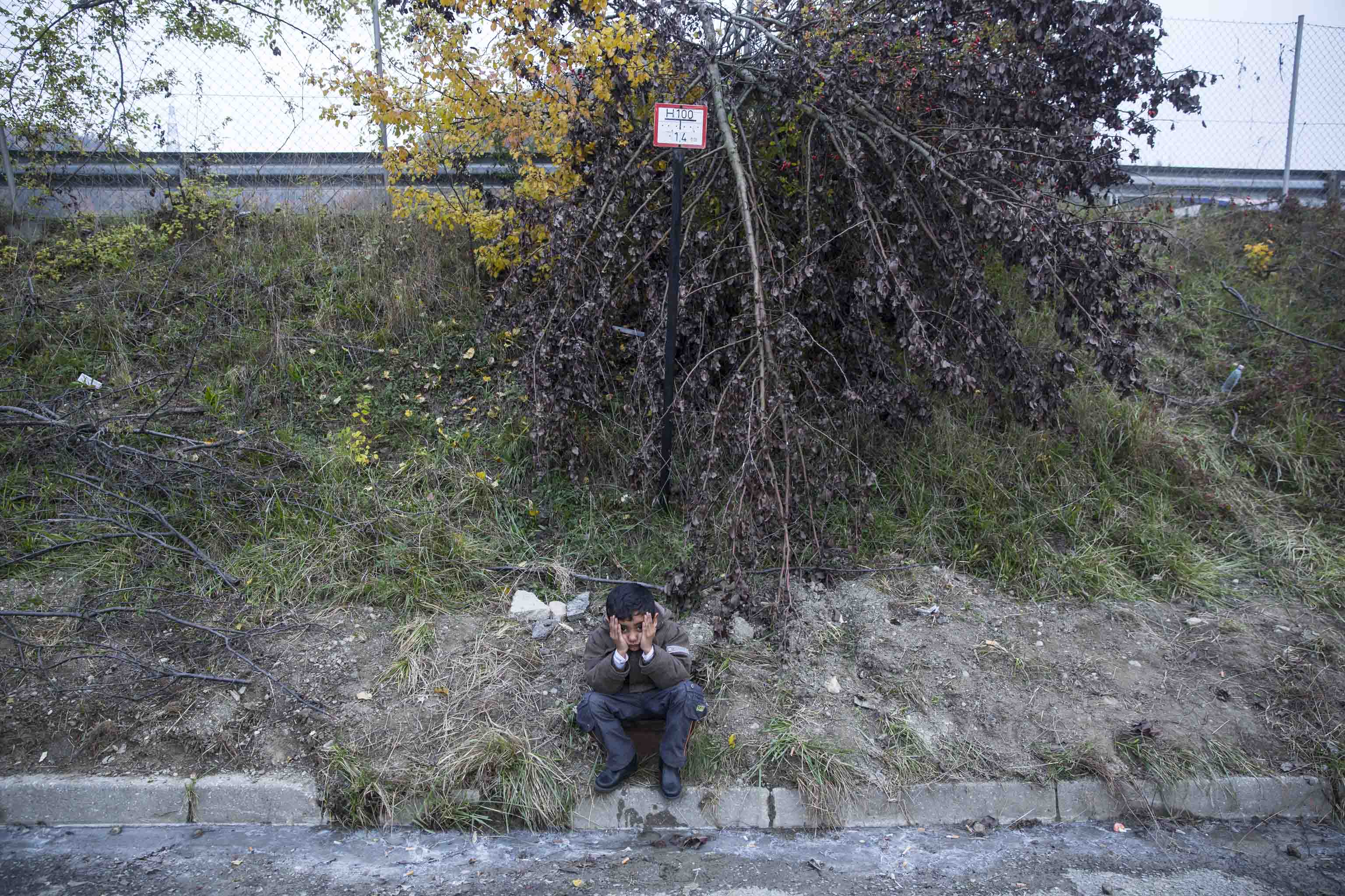 Tábor na slovinsko-rakouské hranici, Šentilj, Slovinsko