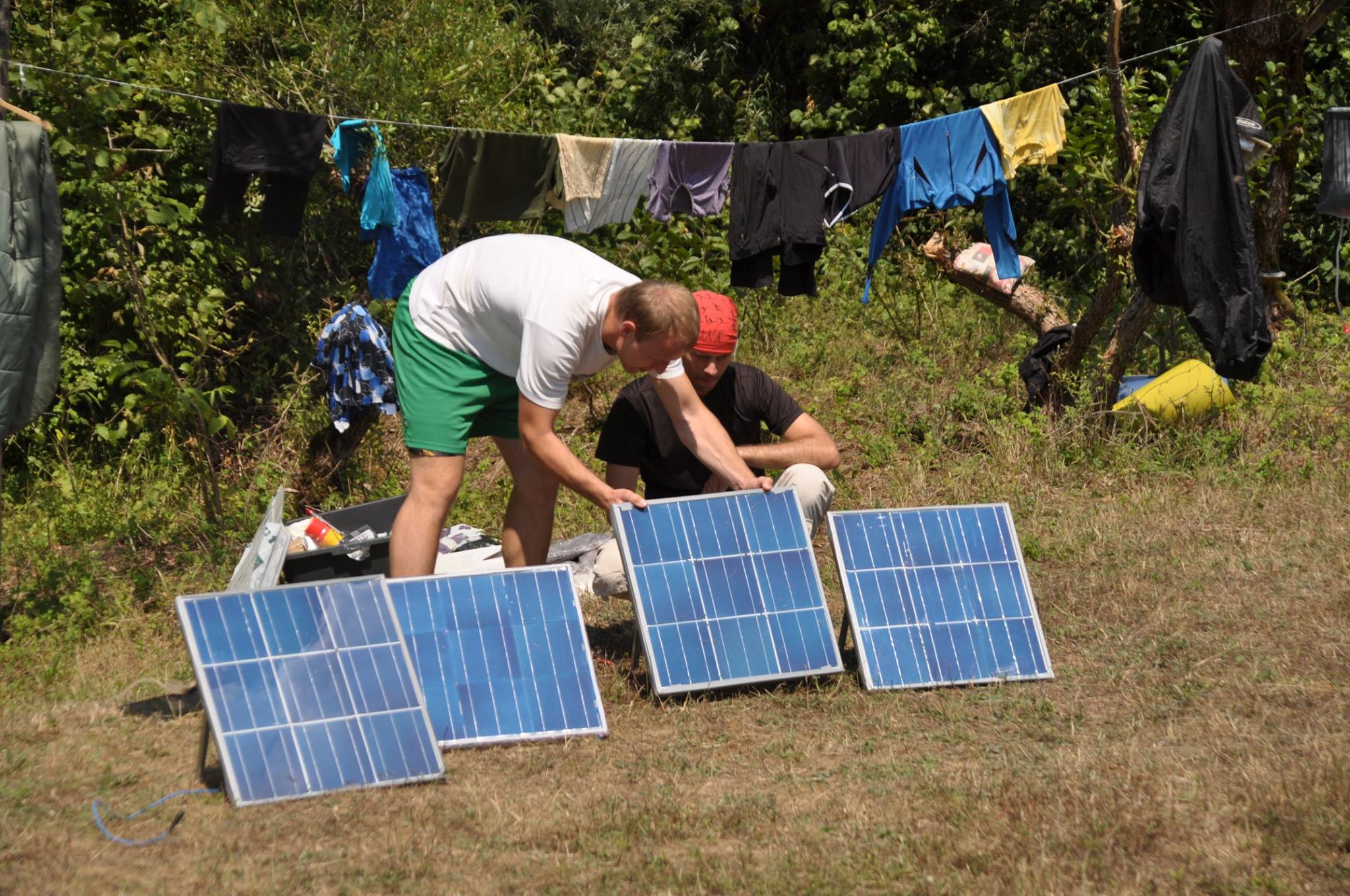 Curraj, srpen 2015; foto Albanian Challenge