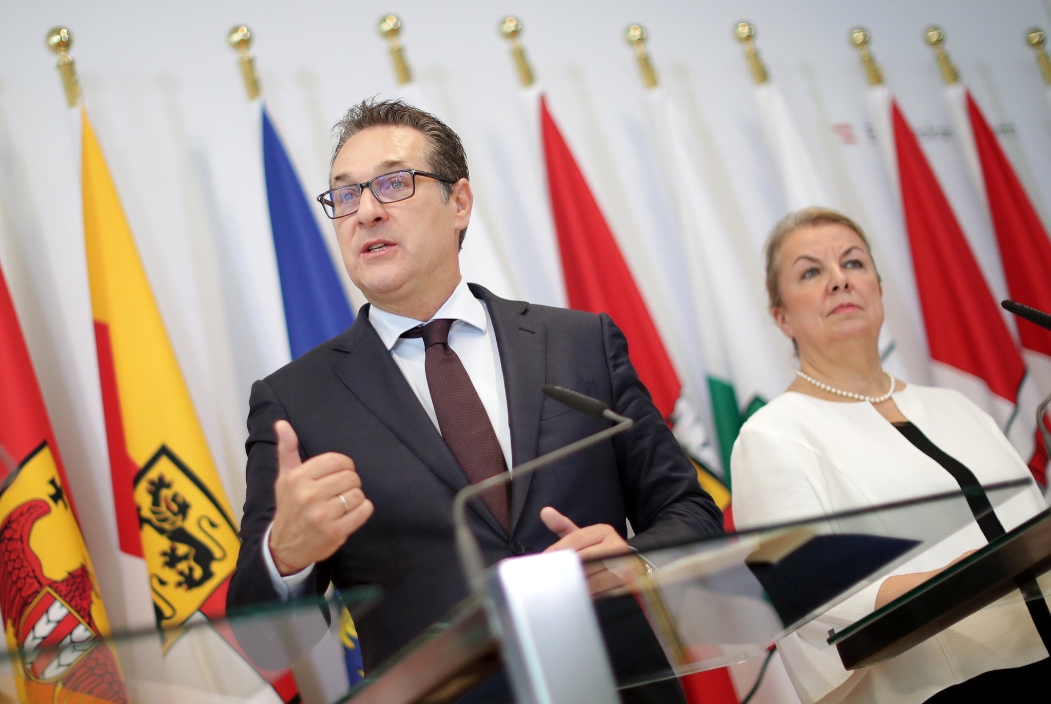 Vicekancléř Heinz-Christian Strache