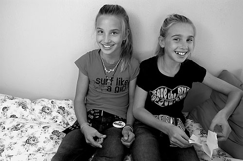 Fotografie: Duo Smoosh ze Seattlu přitahuje pozornost nejen svým mládím. Foto Profimedia.cz
