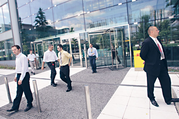Fotografie: FOTO: Big white-collar firms such as DHL IT Services are attracted to Prague as much by geography and culture as by economic indicators.