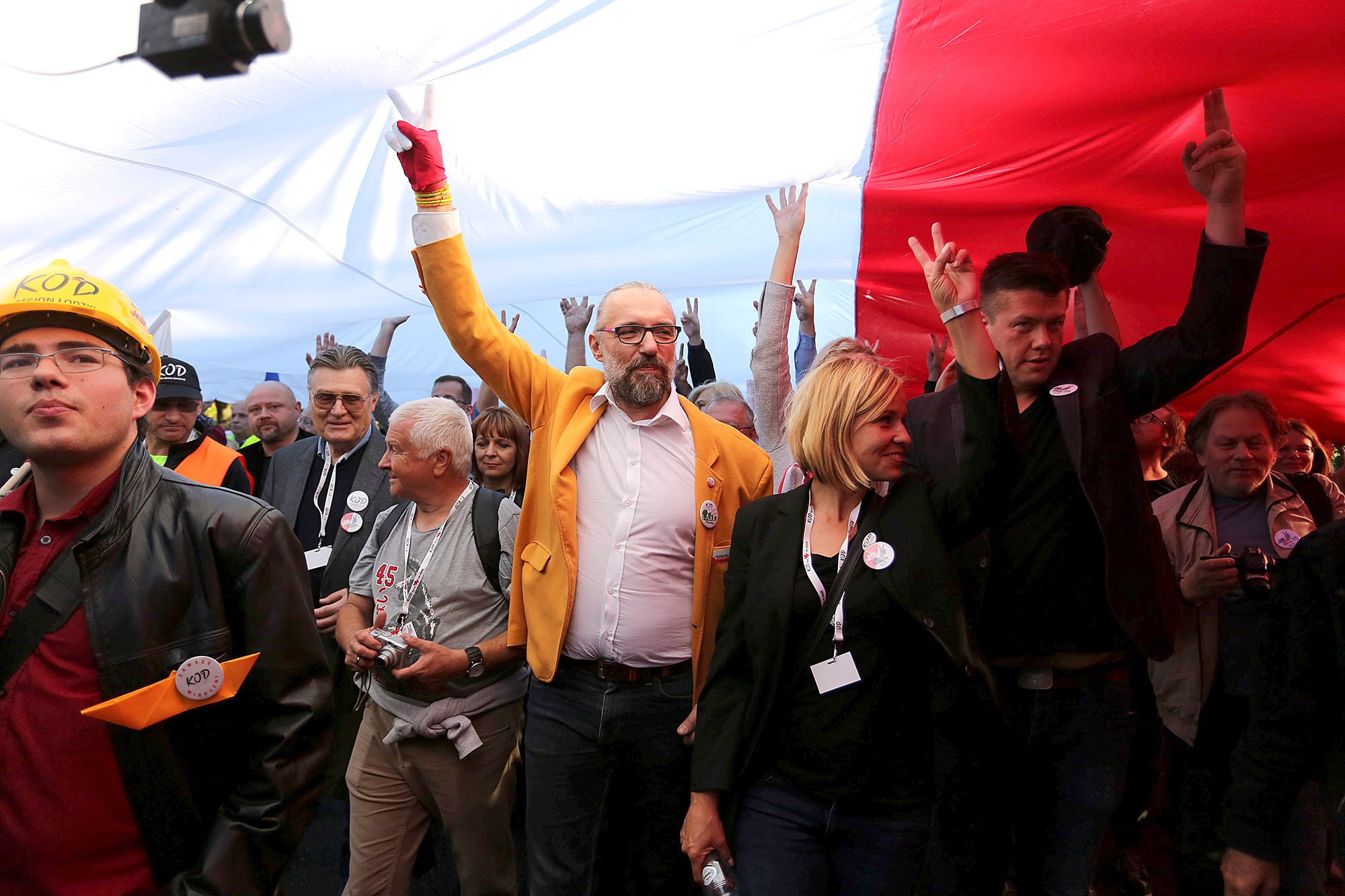 Mateusz Kijowski, lídr polského Výboru na obranu demokracie 