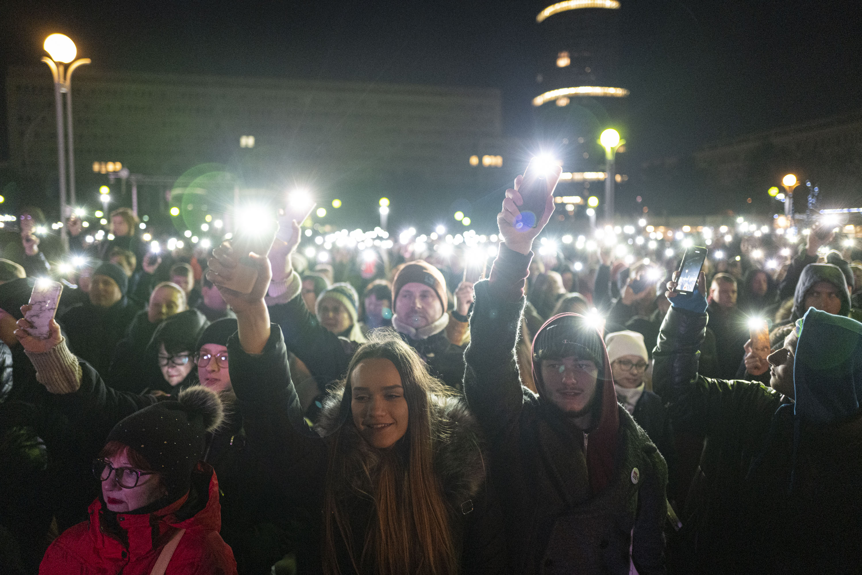 Bratislava, náměstí Svobody, 21.2. 2020