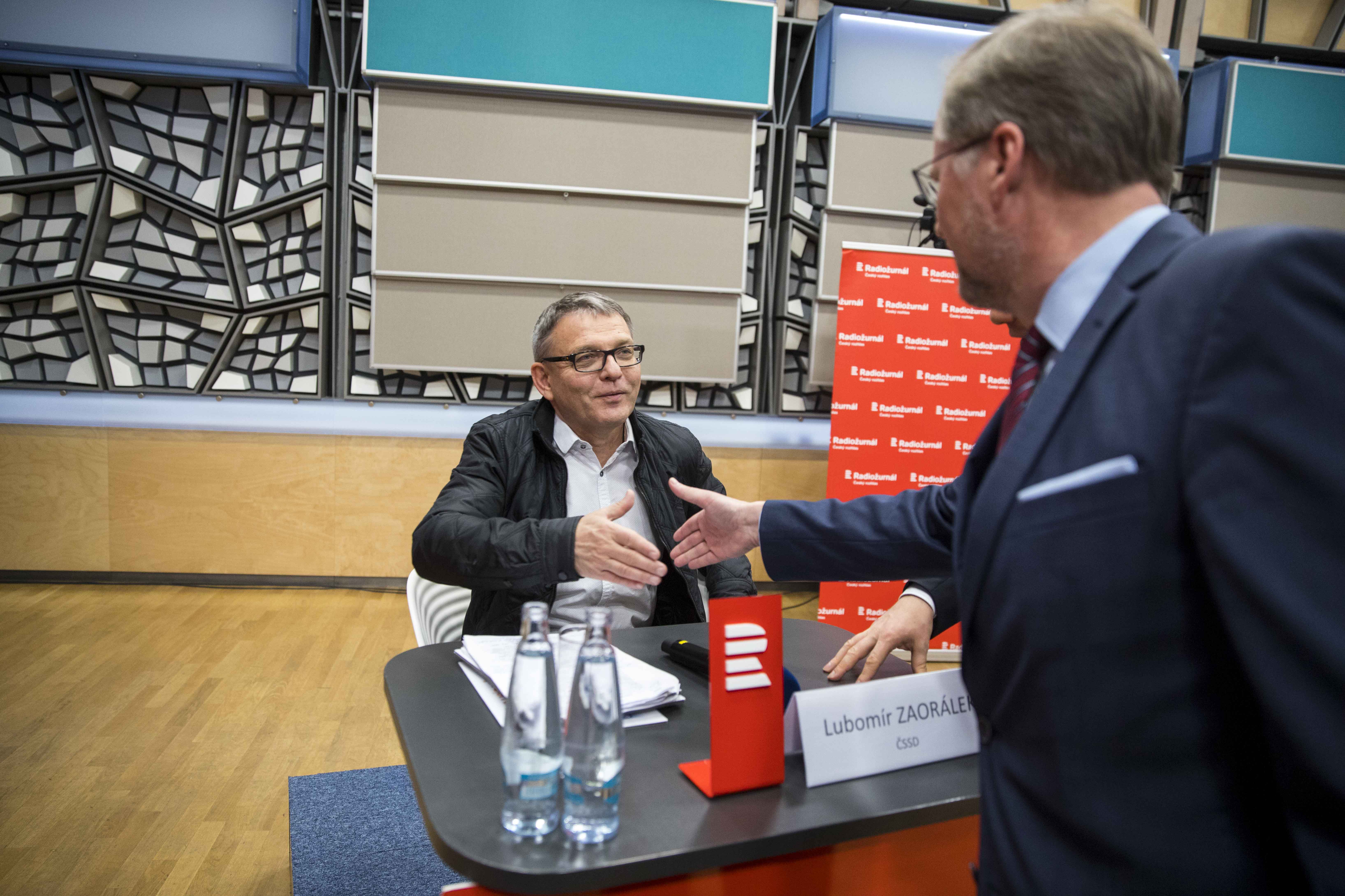 Lubomír Zaorálek a Petr Fiala, Český rozhlas, 20.10.2017