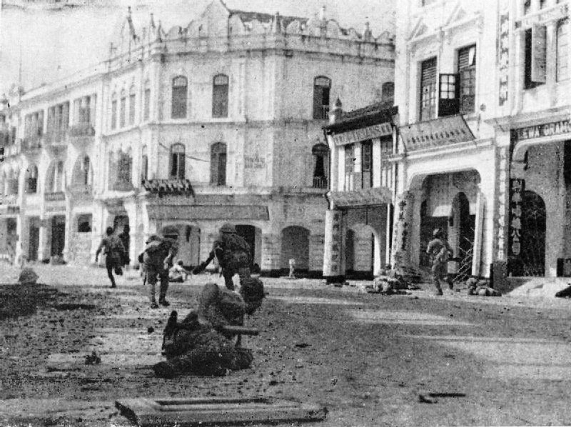 Japonská armáda v Kuala Lumpuru, 1942