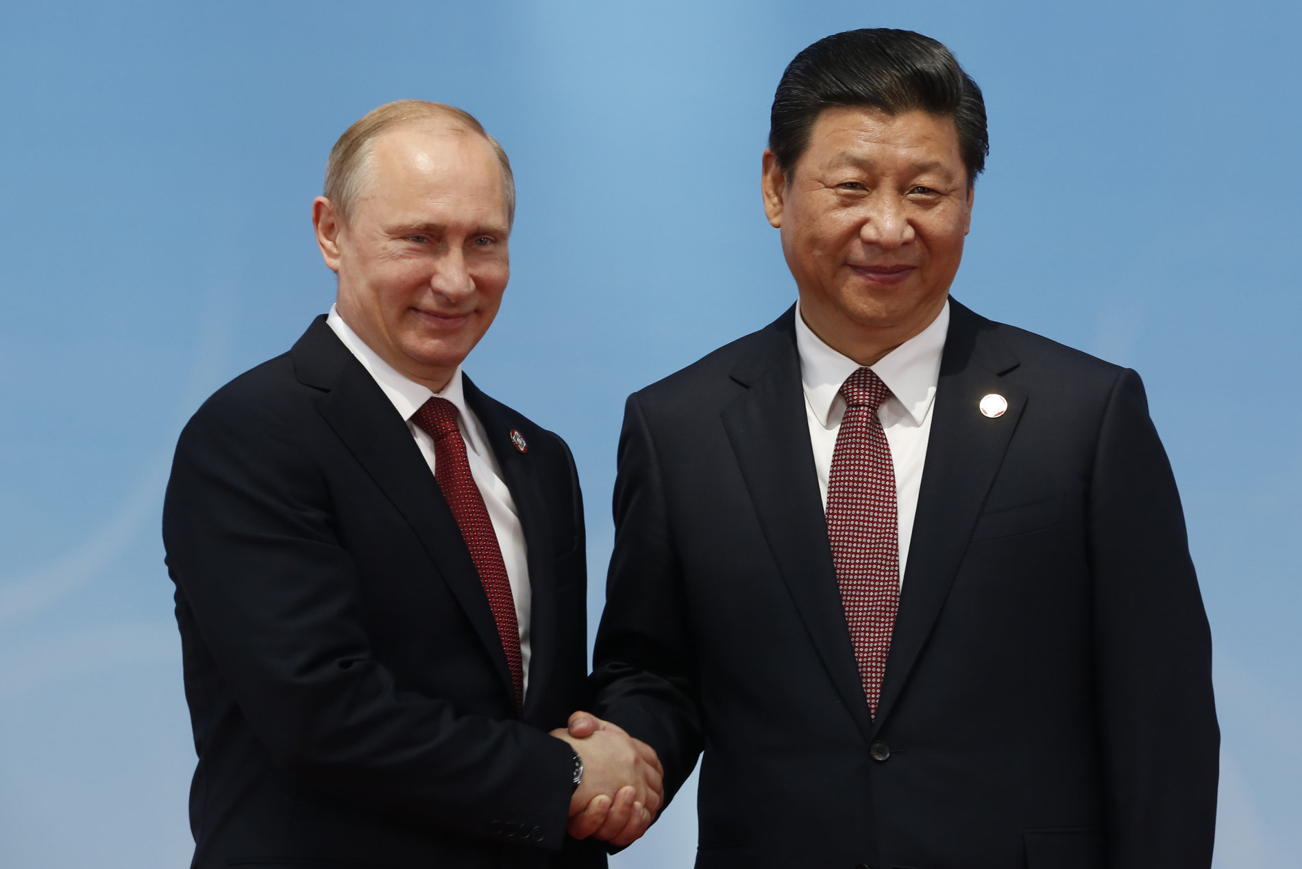 Putin na návštěvě v Číně