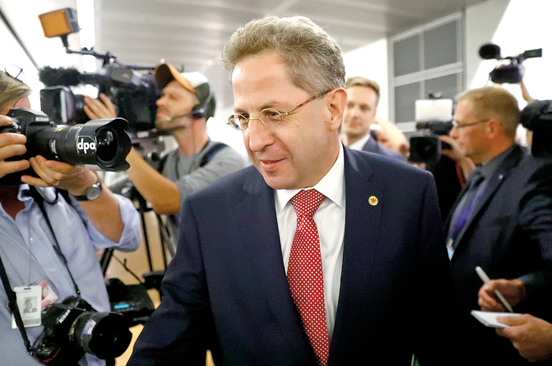 Hon to nebyl a ministr souhlasí. (Hans-Georg Maassen)