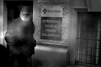 The Naděje shelter has been helping the Prague homeless for years