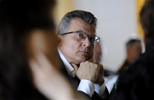 Bývalý pražský primátor Jan Kasl 19. února v Průhonicích na ustavující schůzi nového politického hnutí Starostové a nezávislí