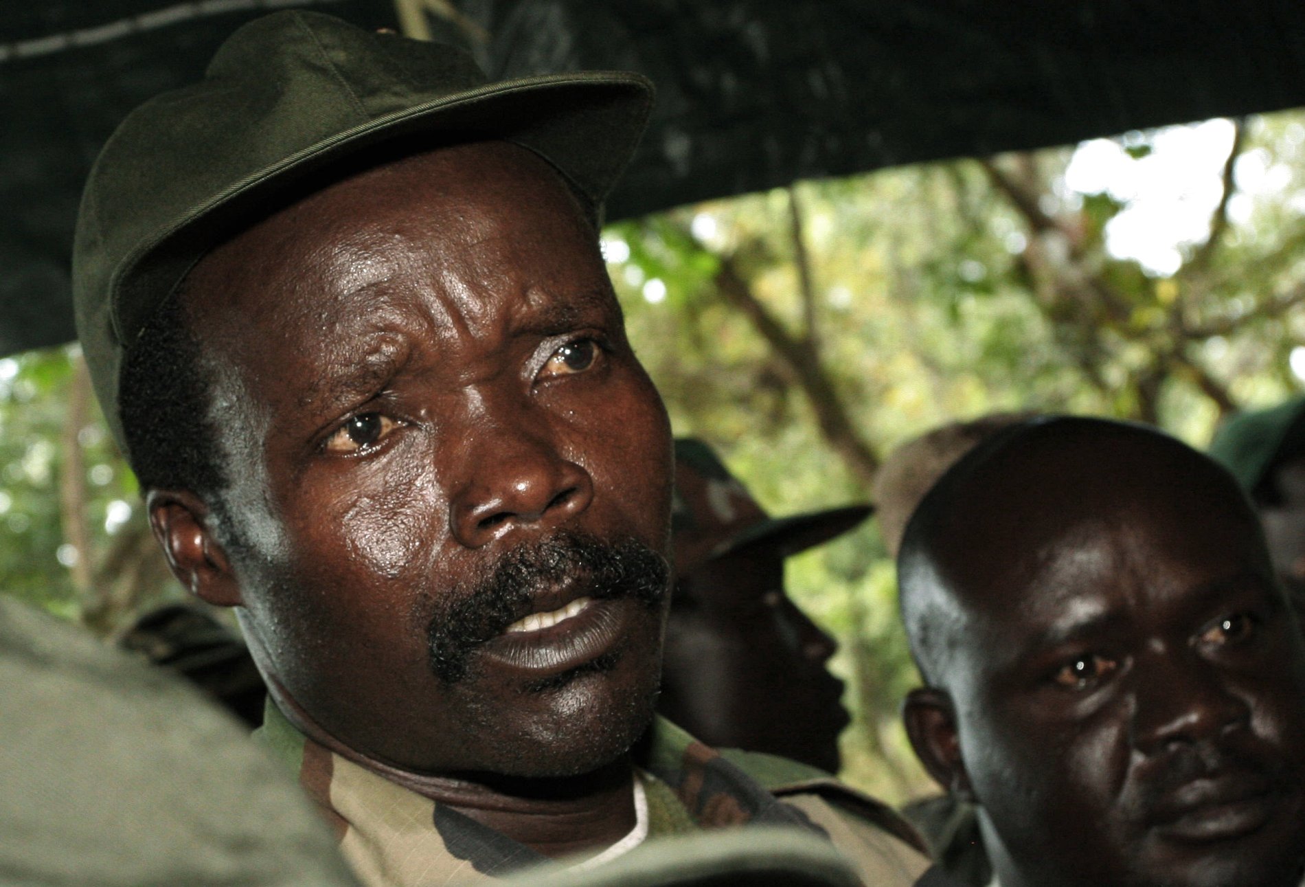Vůdce guerillové Armády božího odporu Joseph Kony