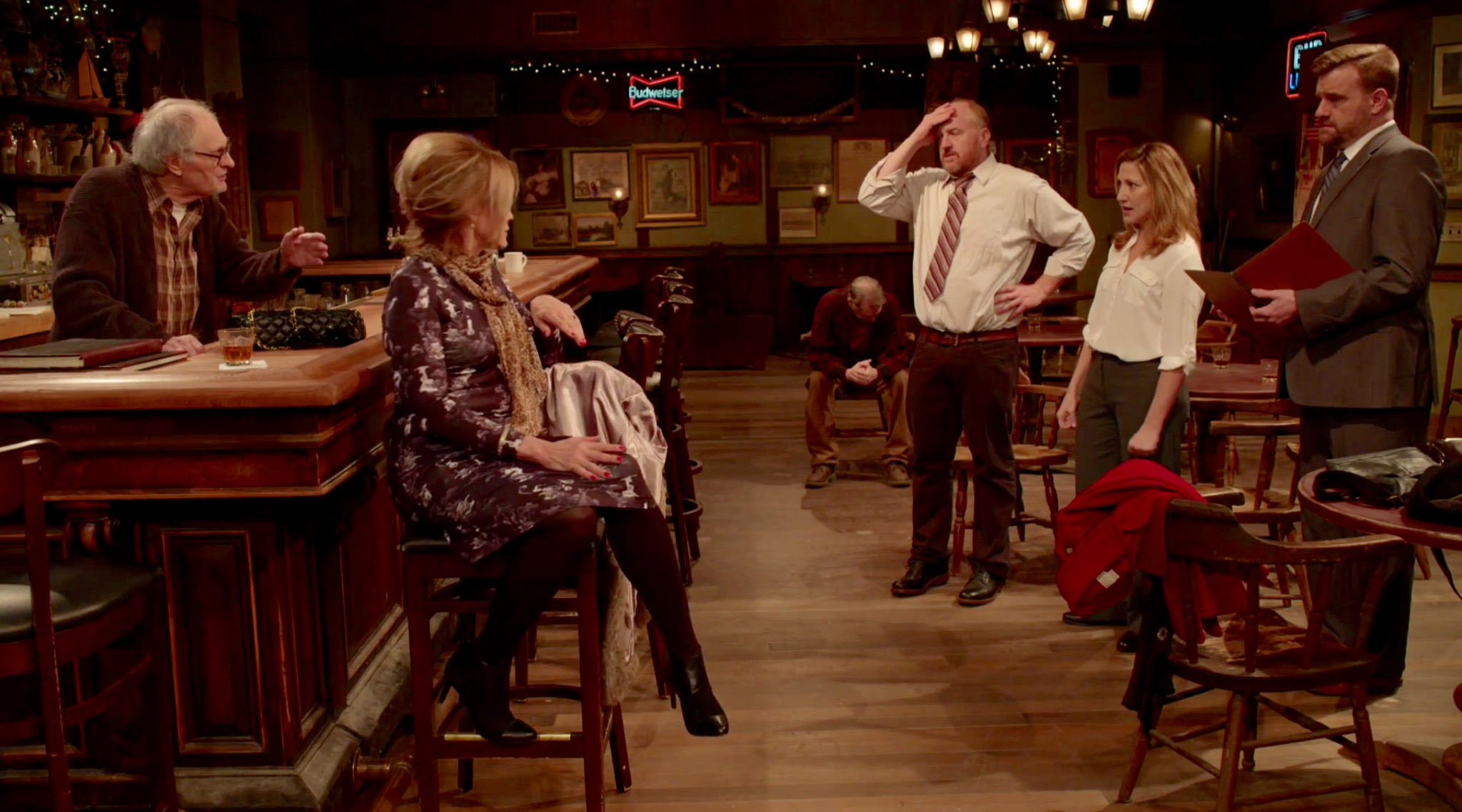 V seriálu Horace and Pete s Alanem Aldou, Jessicou Lange, Stevem Buscemim nebo Edie Falco