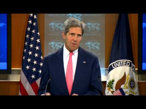 Secretary Kerry Comments on Syria