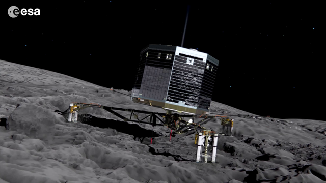 Philae na kometě 67P