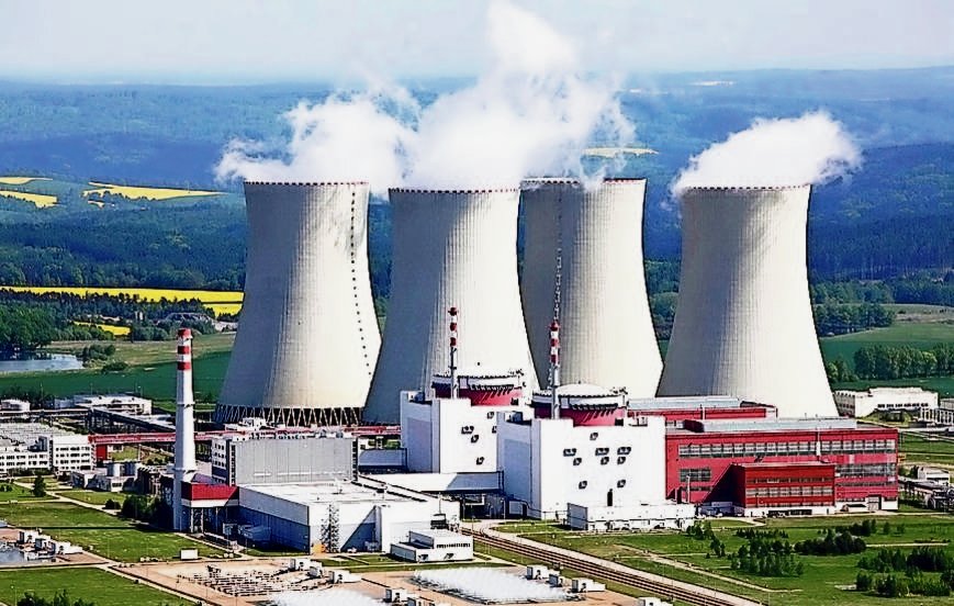 Aktualizovaná energetická koncepce počítá s dostavbou dvou nových bloků jaderné elektrárny Temelín