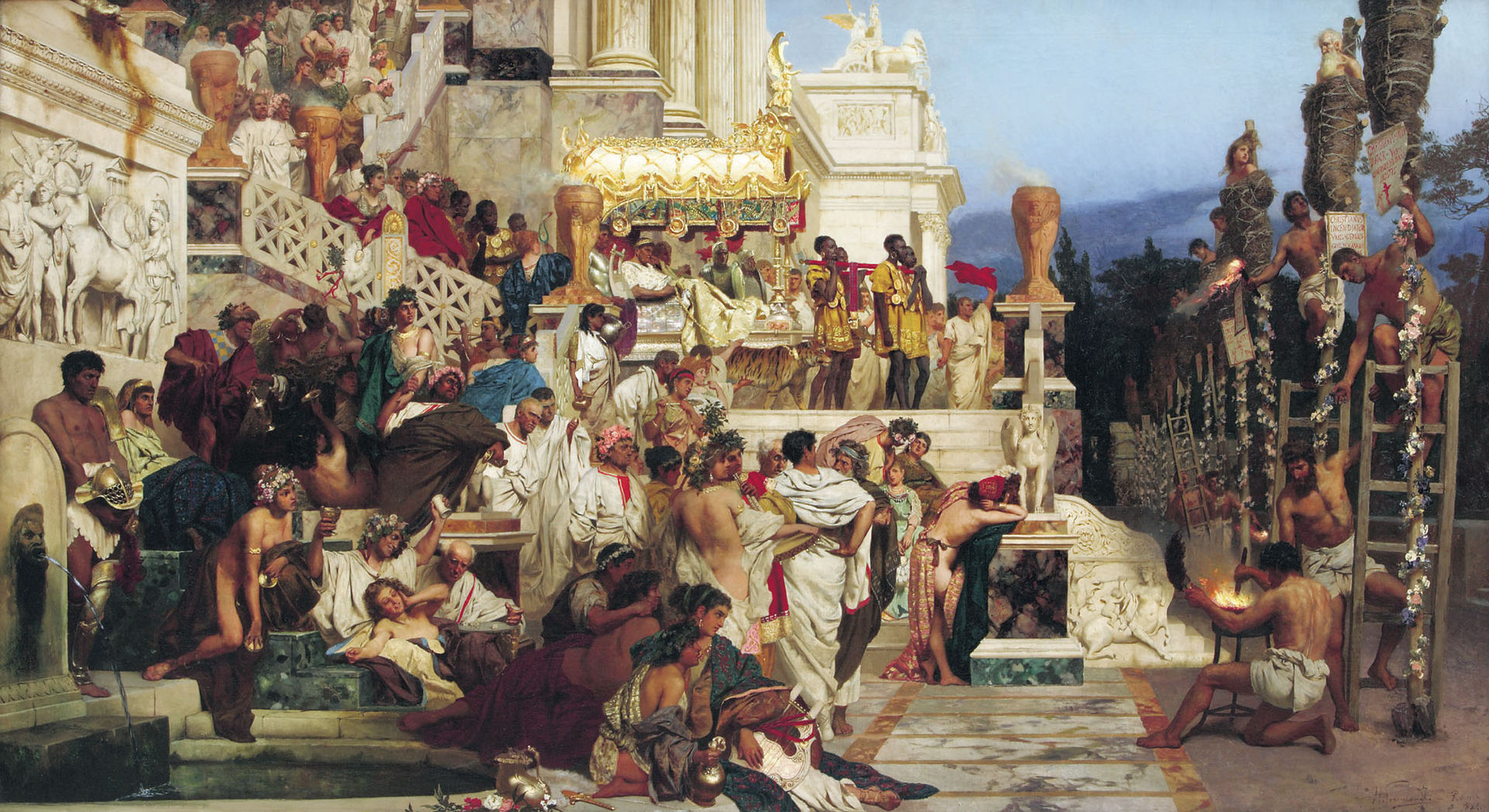 Henryk Siemiradzki: The Torches of Nero