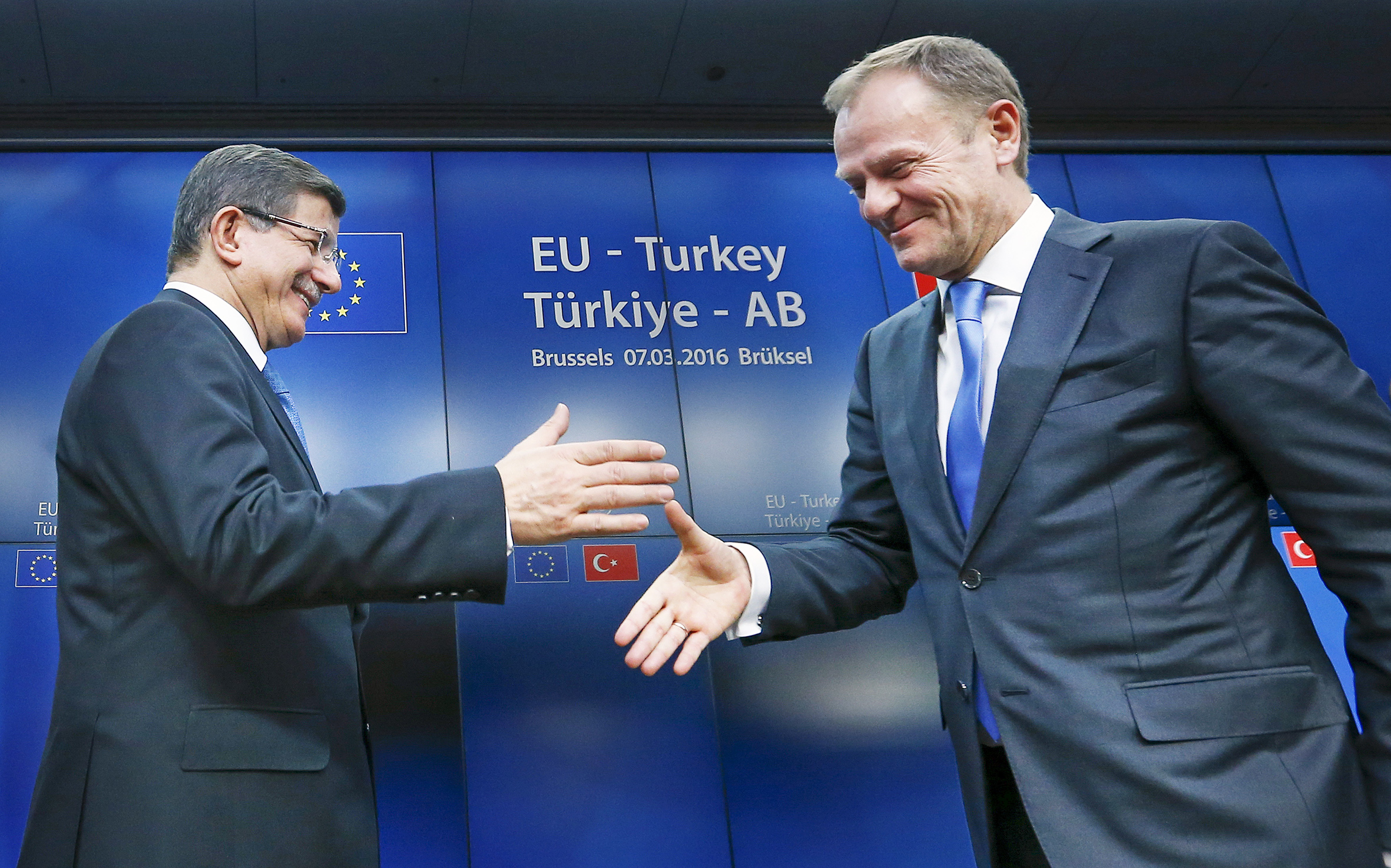 Summit Turecka a RU: Ahmet Davutoglu a Donald Tusk