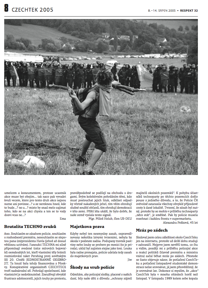 Archiv Respektu - příloha CzechVztek 2015