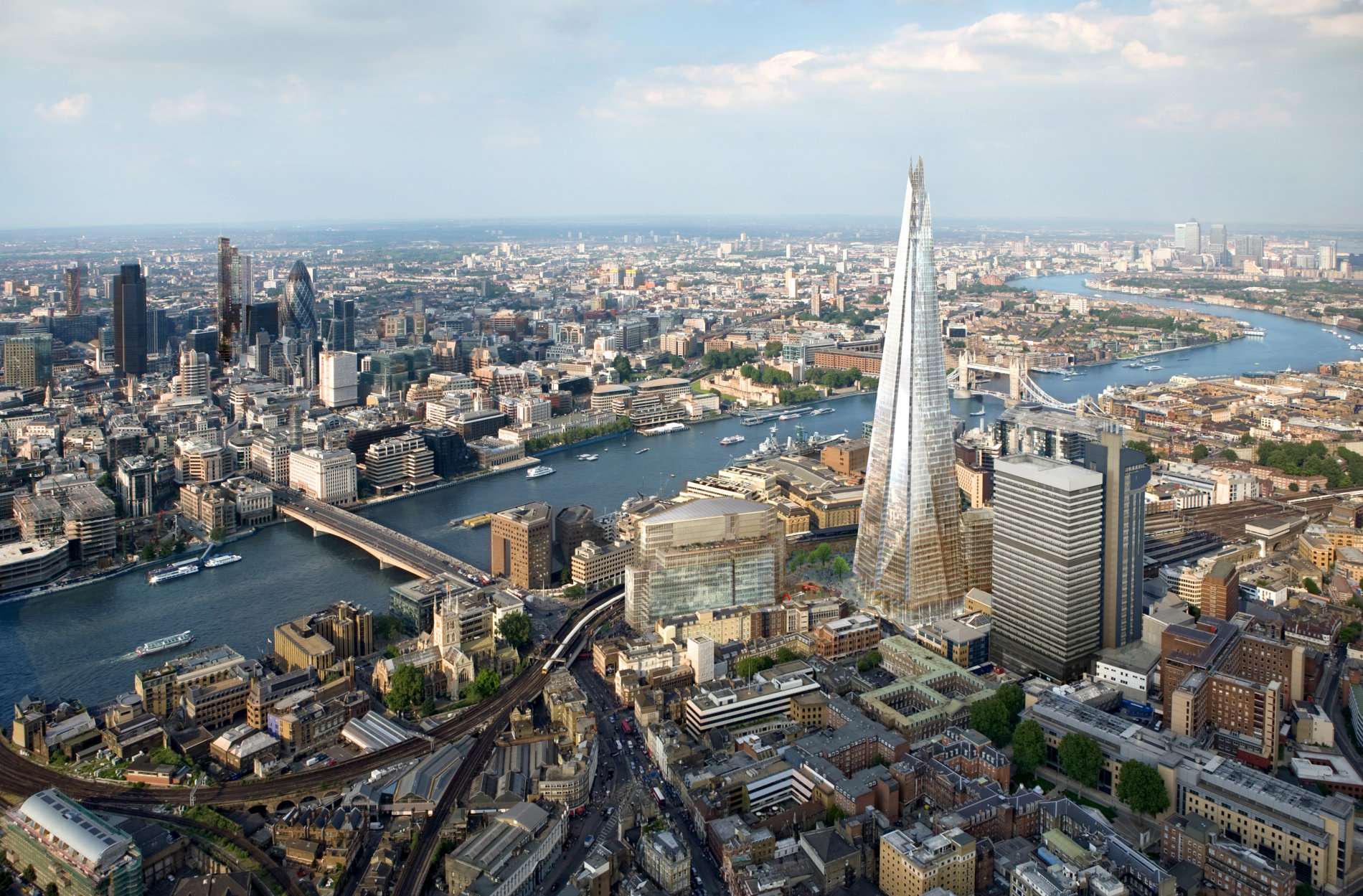 Mrakodrap Shard. Symbol současného Londýna?