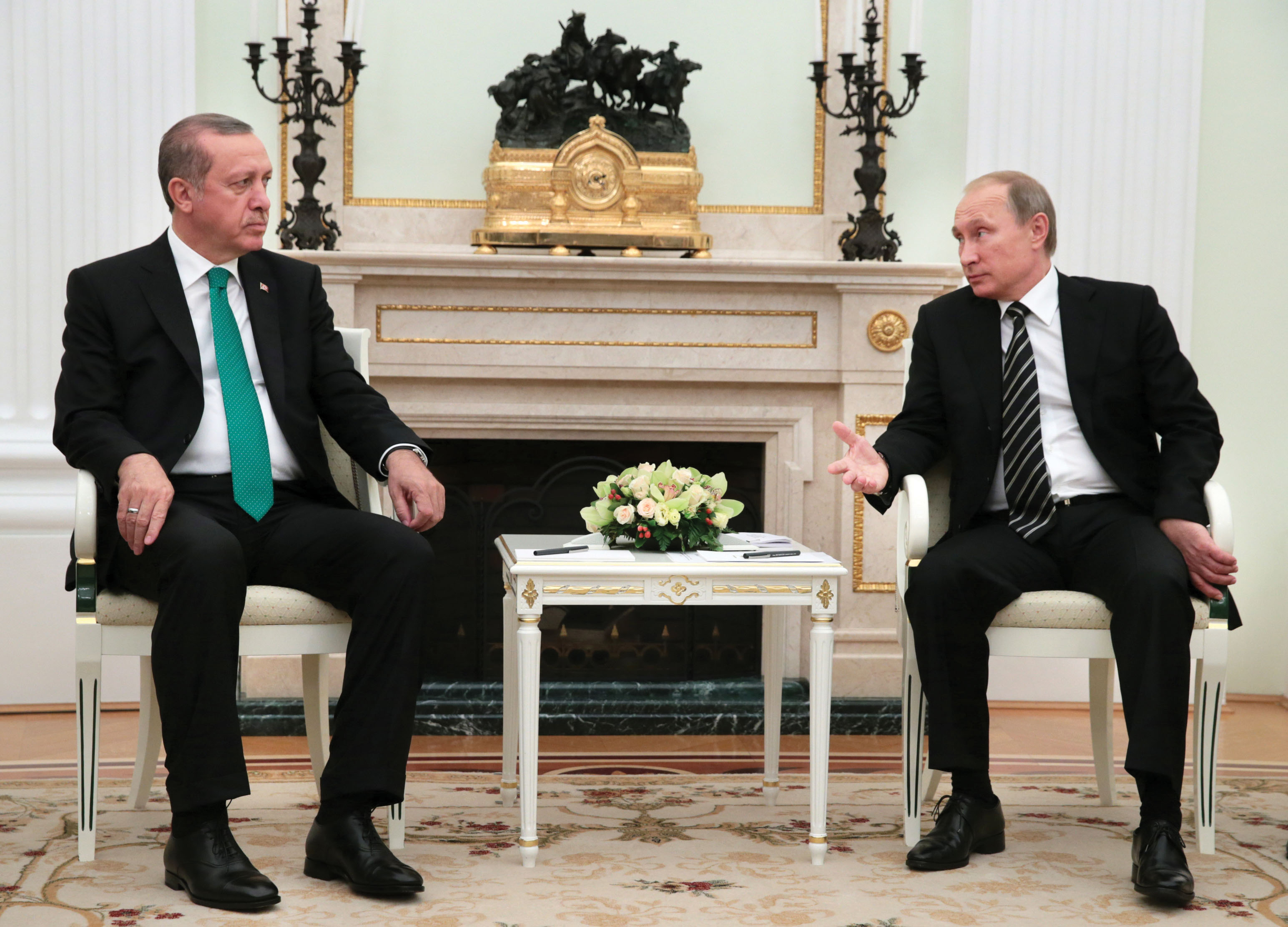 Sultán a car: Recep Tayyip Erdoğan a Vladimir Putin