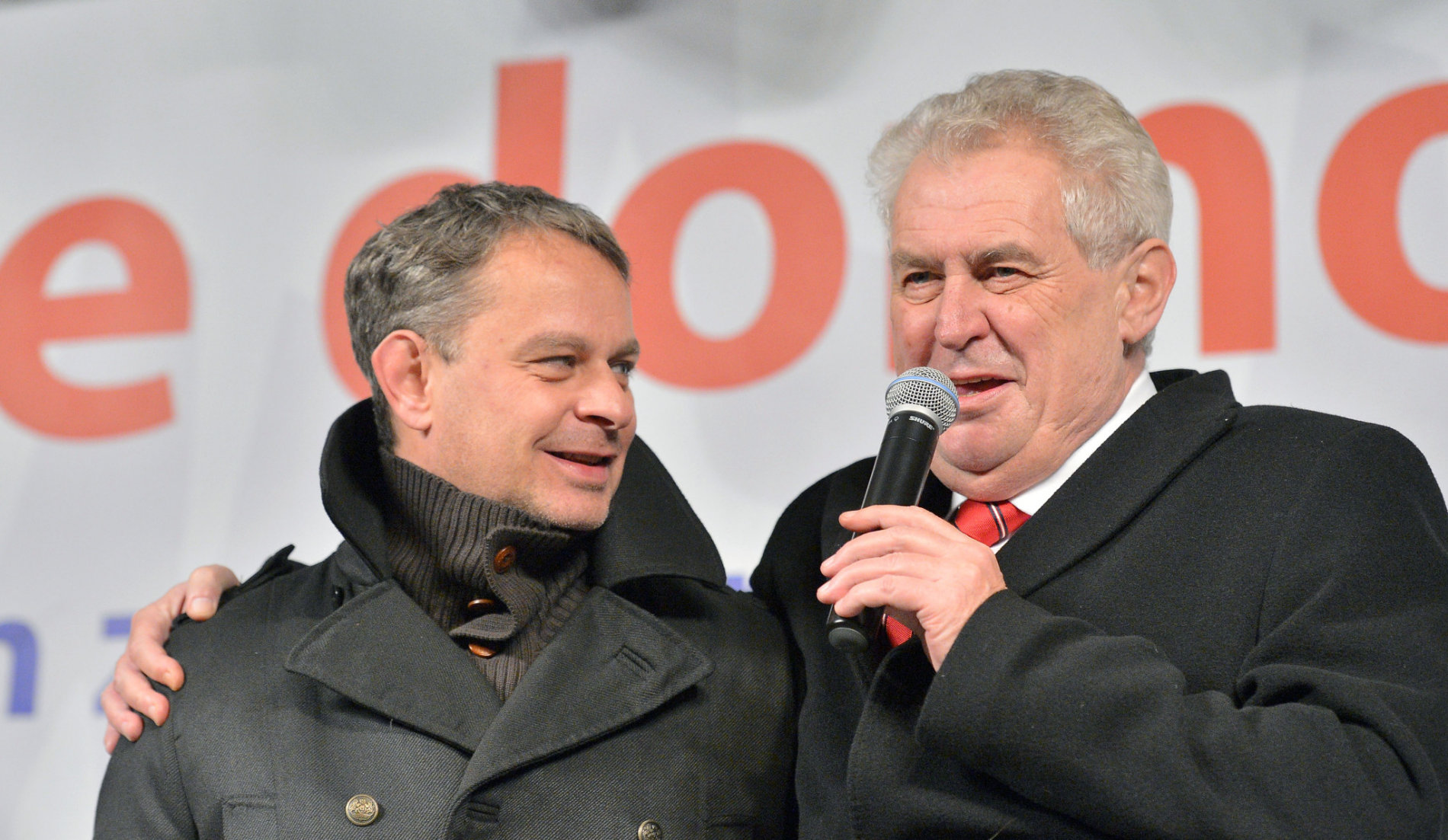 Miloš Zeman a Filip Renč