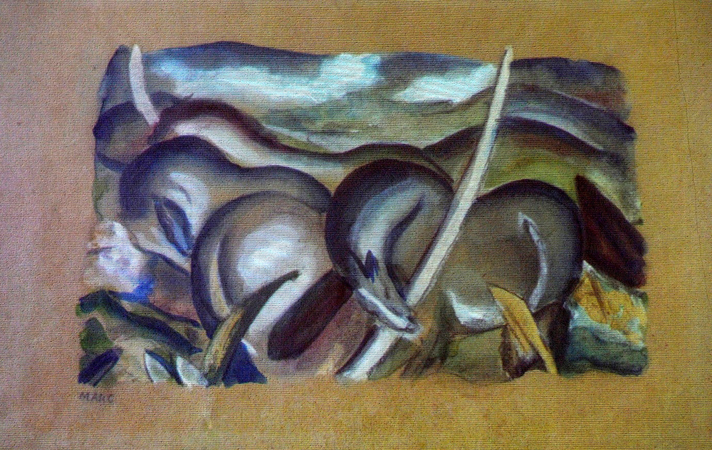 Ukradená sbírka (Franz Marc)