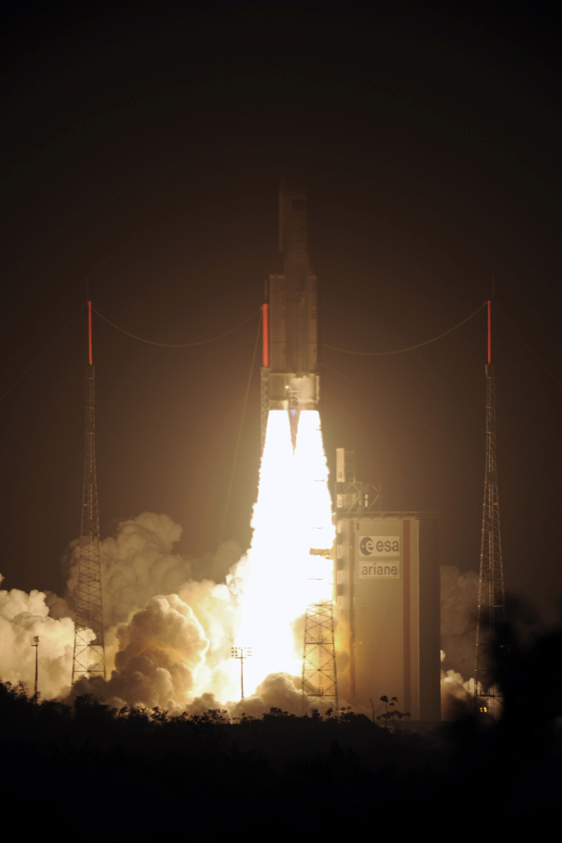 Z kosmodromu ve Francouzské Guyaně úspěšně odstartovala raketa ATV