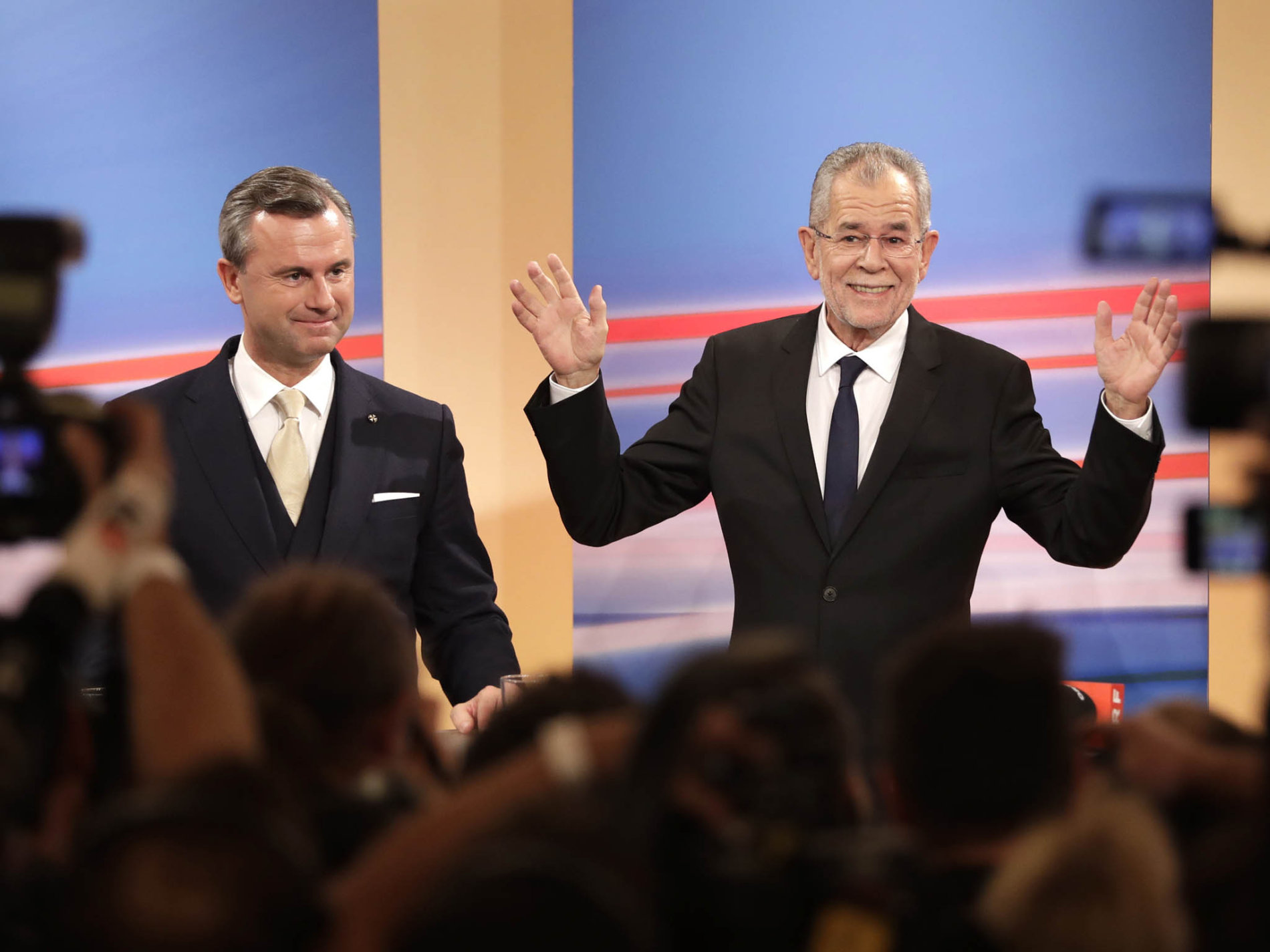 2016. rakouské prezidentské volby vyhrál umírněný kandidát Alexander Van der Bellen