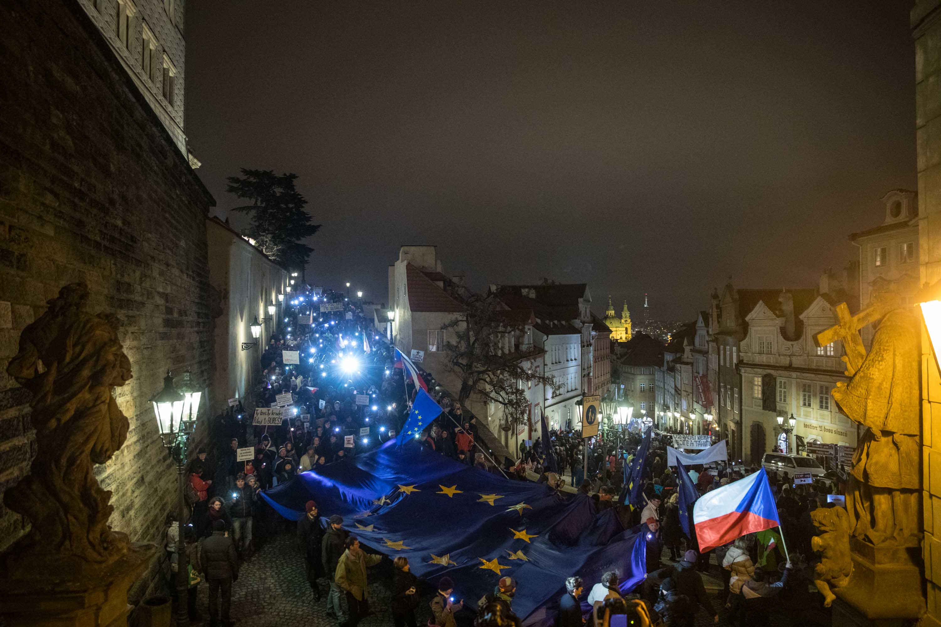 Demonstrace za důvěryhodnou vládu, listopad 2018