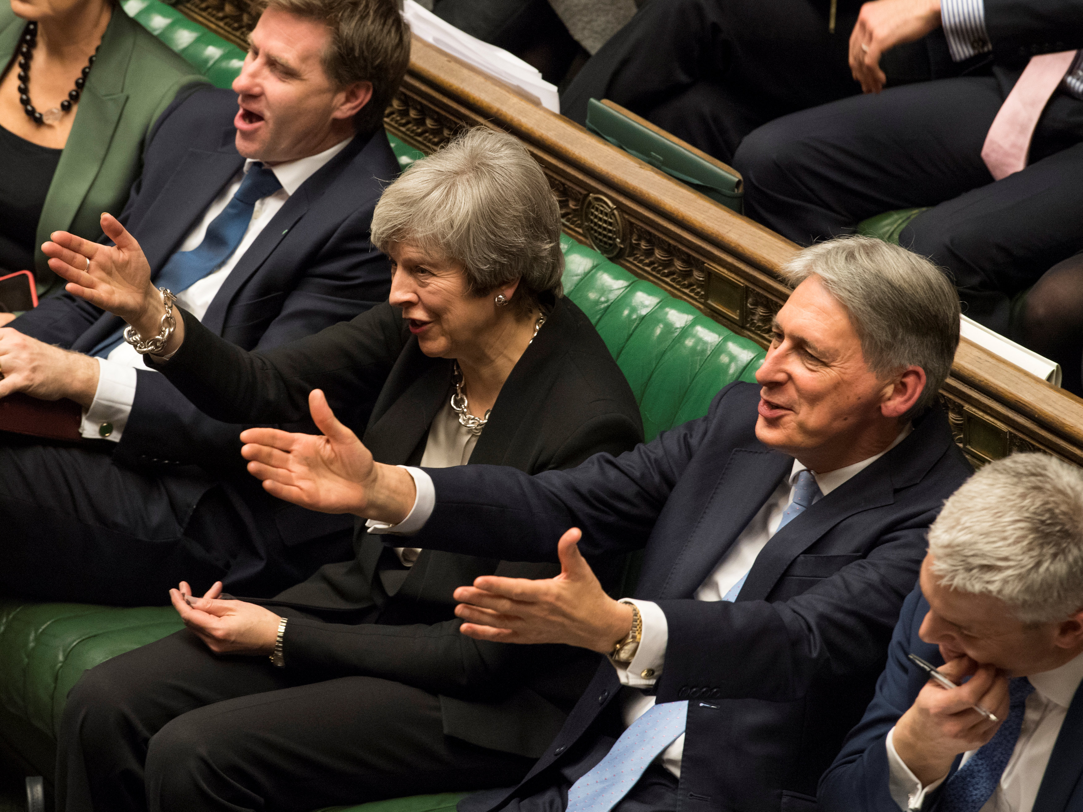 Theresa May debatuje o plánu B
