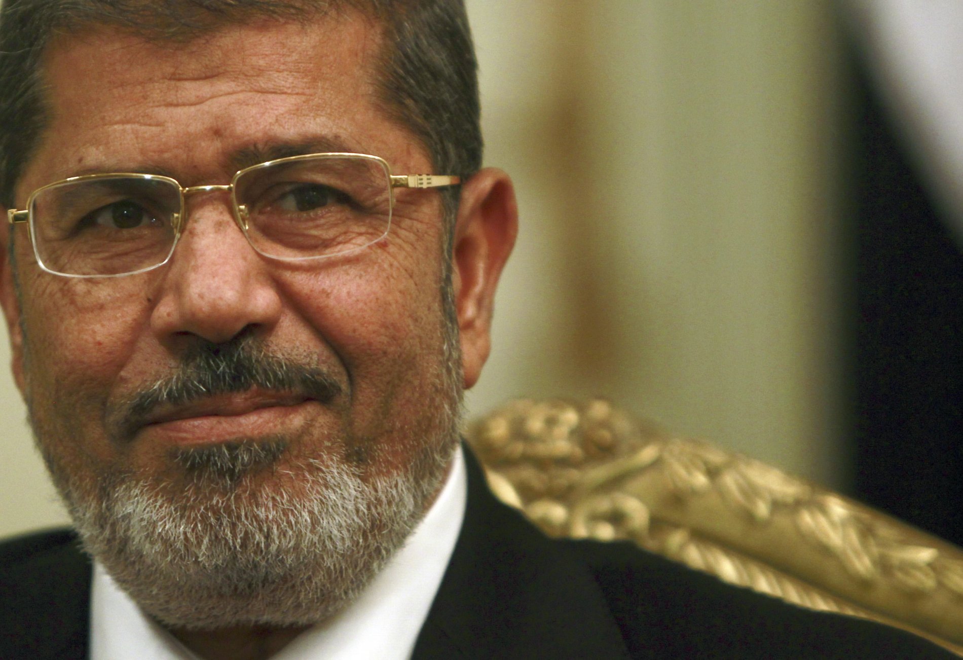 Sesazený egyptský prezident Muhammad Mursí.