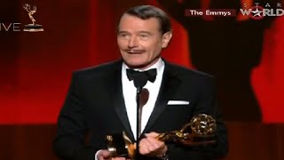 Emmy Awards 2014 : Bryan Cranston Wins Lead Actor Drama Series (66th EMMY AWARDS) (8/25/14)